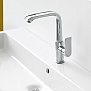 Hansgrohe Metris Смеситель для раковины 230, однорычажный, поворотный излив, без сливного гарнитура, цвет: хром фото в интернет-магазине САНТЕХСИТИ