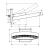 Hansgrohe Rainfinity Верхний душ 360 1jet с настенным креплением, цвет: шлифованный черный хром фото в интернет-магазине САНТЕХСИТИ