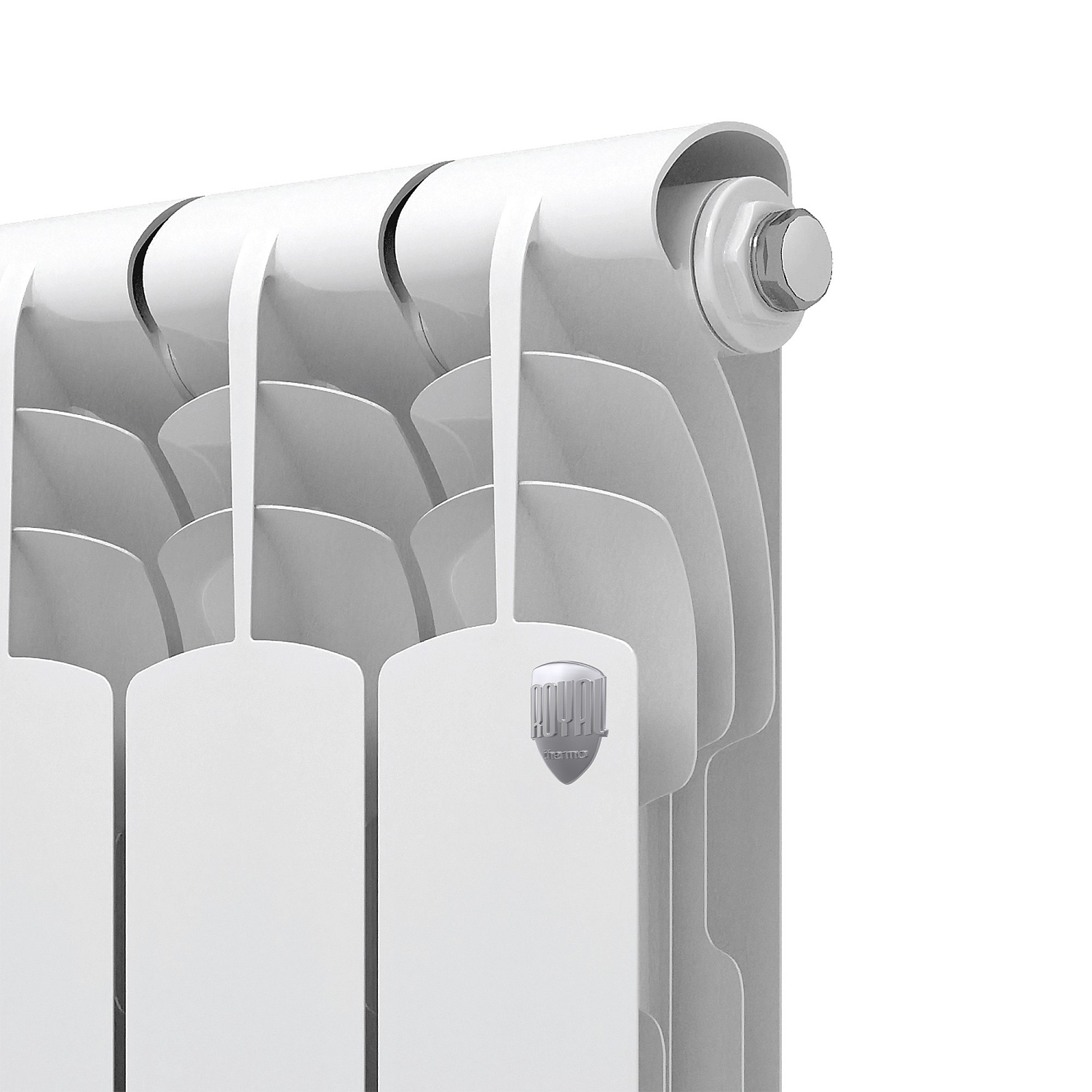 Радиатор биметаллический Royal Thermo Revolution Bimetall 500 2.0 – 6 секций фото в интернет-магазине САНТЕХСИТИ