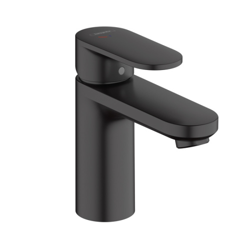 Hansgrohe Vernis Blend Смеситель для раковины, излив 100 мм, цвет: матовый черный фото в интернет-магазине САНТЕХСИТИ