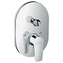 Hansgrohe Talis E Смеситель для ванны, встраиваемый, с переключателем потоков, внешняя часть, цвет: хром фото в интернет-магазине САНТЕХСИТИ