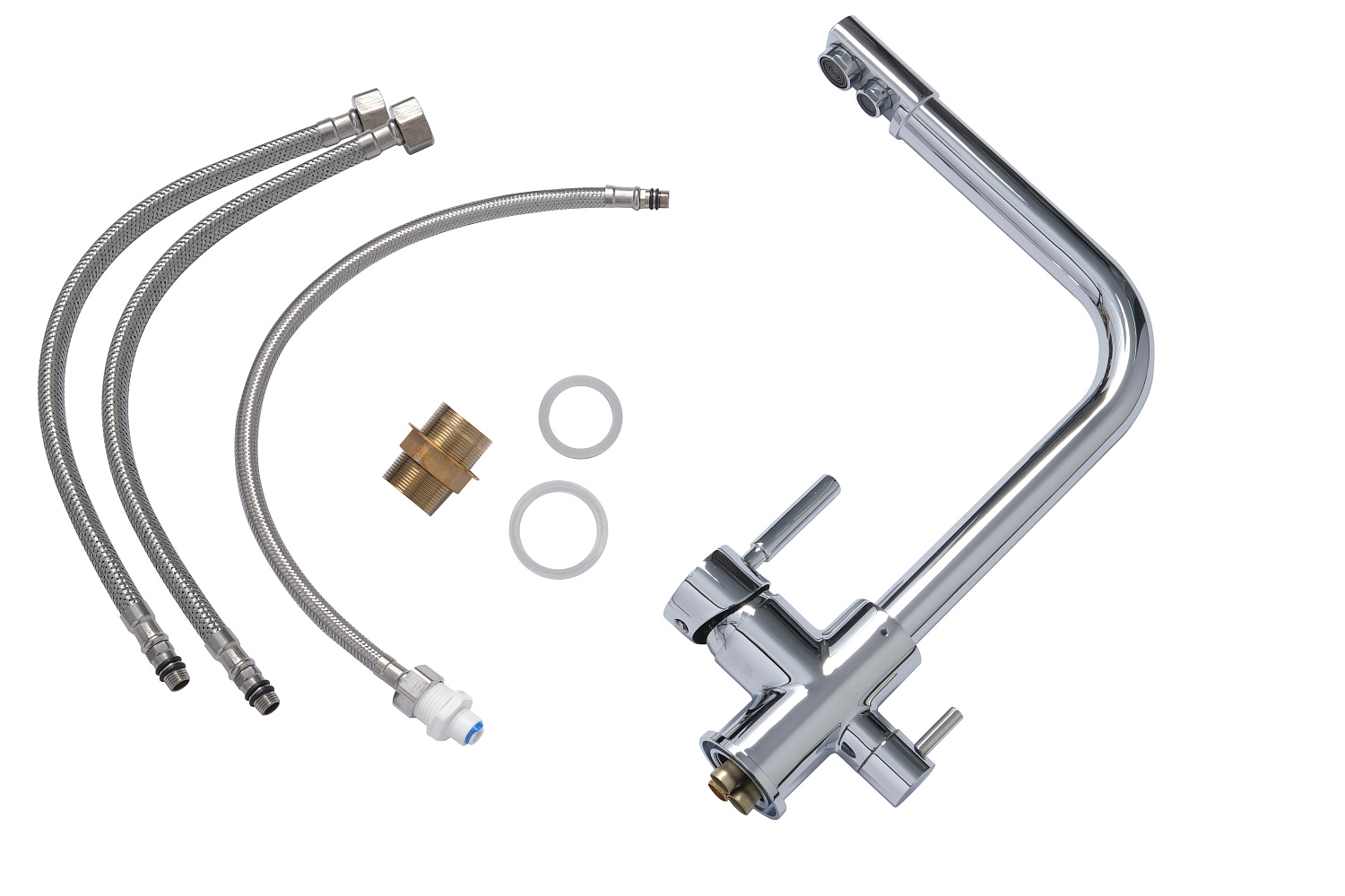 Смеситель OASIS для кухни L1007GF фото в интернет-магазине САНТЕХСИТИ