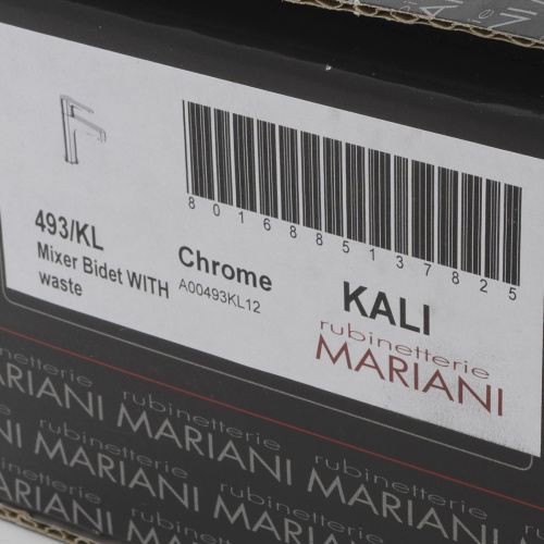 Смеситель для биде Rubinetterie Mariani коллекция KALI модель A00493KL12, хром фото в интернет-магазине САНТЕХСИТИ