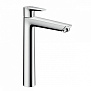 Hansgrohe Talis E Смеситель для раковины 240, однорычажный, без сливного гарнитура, цвет: хром фото в интернет-магазине САНТЕХСИТИ