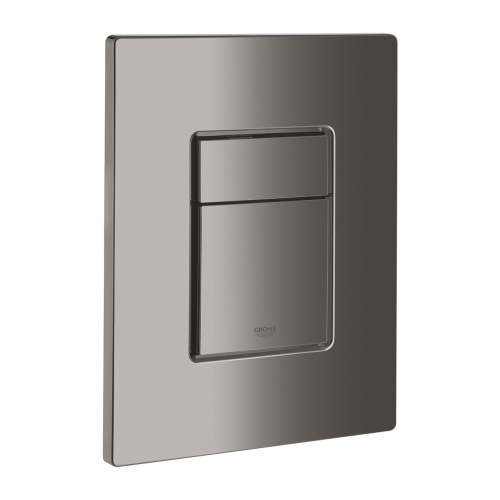 Накладная панель GROHE Skate Cosmopolitan 38732A00 (кнопка квадратная) цв.темный графит фото в интернет-магазине САНТЕХСИТИ
