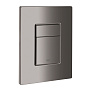 Накладная панель GROHE Skate Cosmopolitan 38732A00 (кнопка квадратная) цв.темный графит фото в интернет-магазине САНТЕХСИТИ