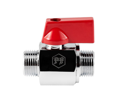Кран шаровой PROFACTOR CHROME мини для бытовой техники н/н 3/8" фото в интернет-магазине САНТЕХСИТИ