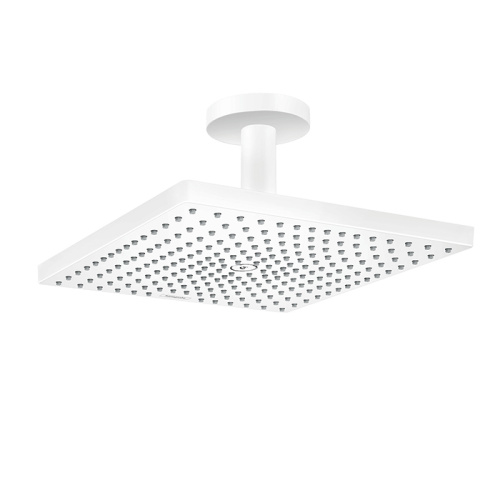 Hansgrohe Raindance Верхний душ, 300х300мм, 1 jet, потолочный держателем, цвет: белый матовый фото в интернет-магазине САНТЕХСИТИ