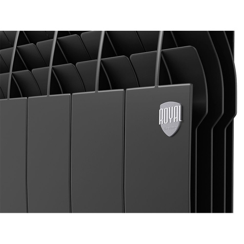 Радиатор биметаллический Royal Thermo BiLiner 350 /Noir Sable VR - 10 секц. фото в интернет-магазине САНТЕХСИТИ