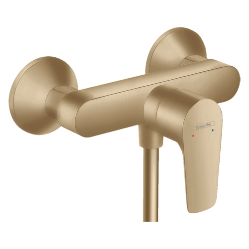 Hansgrohe Talis E Смеситель для душа, настенный, цвет: шлифованная бронза фото в интернет-магазине САНТЕХСИТИ