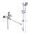 Набор для ванны, смеситель + стойка держатель VIEIR V033572 фото в интернет-магазине САНТЕХСИТИ