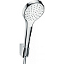 Hansgrohe Cromа Select S 1jet/Port Настенный держатель с ручным душем, цвет: хром/белый фото в интернет-магазине САНТЕХСИТИ