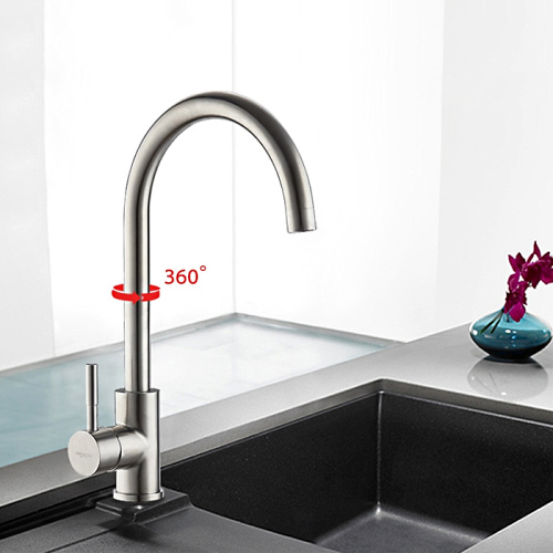 Смеситель для кухни Ledeme L4998-3 фото в интернет-магазине САНТЕХСИТИ