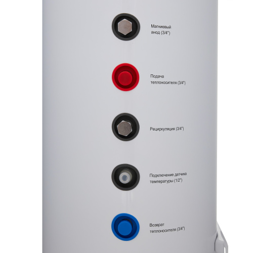 Бойлер косвенного нагрева SMART Install настенный W 120 INOX (нержавеющая сталь) 108 литров фото в интернет-магазине САНТЕХСИТИ