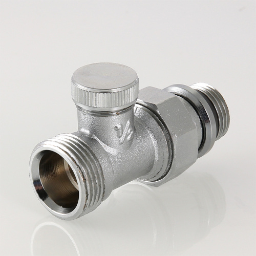 Радиаторный кран VALTEC под евроконус 1/2" нижний прямой с упл. фото в интернет-магазине САНТЕХСИТИ
