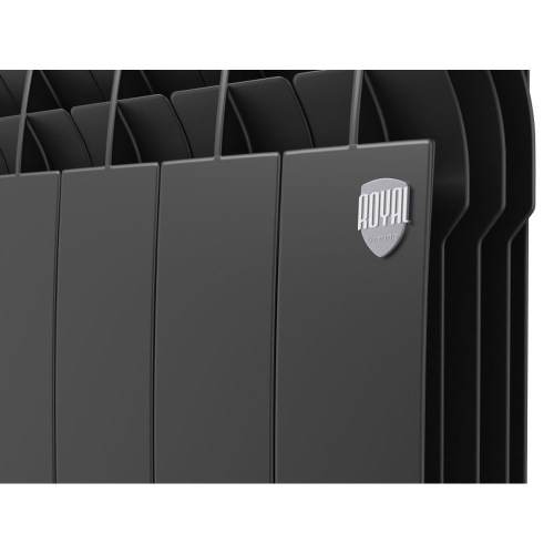 Радиатор биметаллический Royal Thermo BiLiner 500 /Noir Sable VR - 6 секц. фото в интернет-магазине САНТЕХСИТИ
