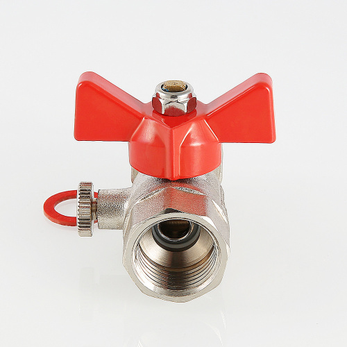 Кран шаровой VALTEC для подключения манометра 1/2"х1/2" фото в интернет-магазине САНТЕХСИТИ