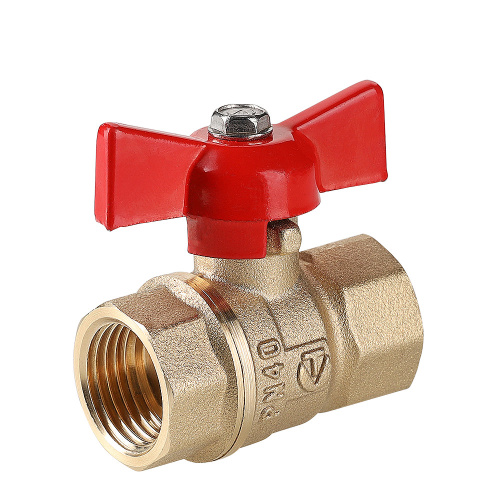 Кран шаровой VALTEC СТАНДАРТ 3/4" бабочка вн.-вн. (PN40) фото в интернет-магазине САНТЕХСИТИ
