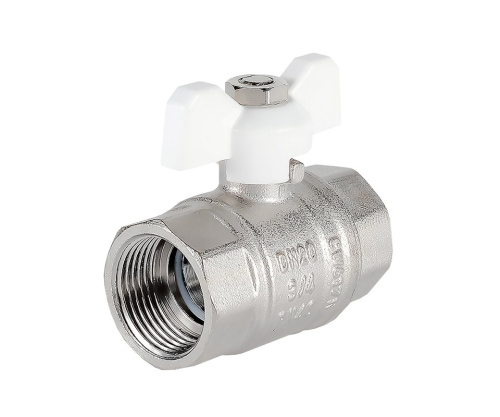 Кран шаровый PROFACTOR 3/4" вн.-вн. бабочка (10/80) фото в интернет-магазине САНТЕХСИТИ