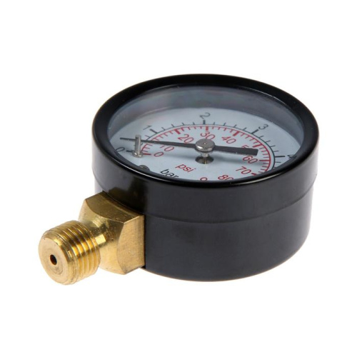 Манометр TIM 50мм вертикальный на 6bar фото в интернет-магазине САНТЕХСИТИ