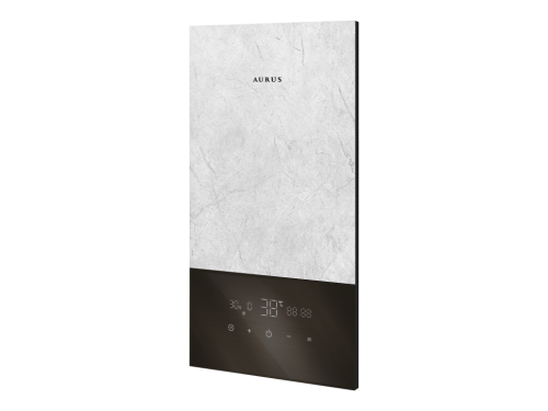 Водонагреватель проточный электрический AURUS AWH I 8.8 IN White Marble фото в интернет-магазине САНТЕХСИТИ