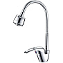 Смеситель для кухни с гибким изливом Ledeme H02-B L4302-B фото в интернет-магазине САНТЕХСИТИ