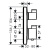 Hansgrohe Ecostat Square Термостат для душа, 2 источника, внешняя часть, цвет: белый матовый фото в интернет-магазине САНТЕХСИТИ