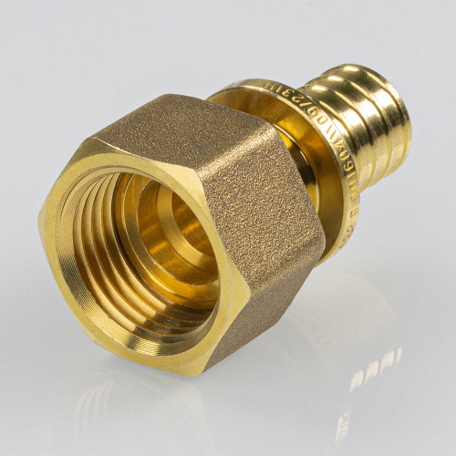 Аксиальный фитинг VALTEC Муфта с накидной гайкой 16х1/2" фото в интернет-магазине САНТЕХСИТИ