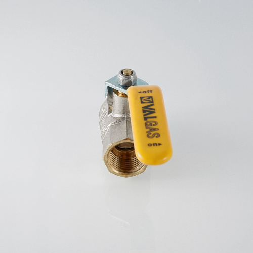 Кран шаровой VALTEC для газа VALGAS 1/2" вн-нар стальная рукоятка фото в интернет-магазине САНТЕХСИТИ
