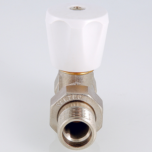 Радиаторный кран VALTEC компактный 3/4" прямой фото в интернет-магазине САНТЕХСИТИ