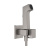 Hansgrohe Bidette Гигиенический душ со смесителем, держателем и шлангом 125см., цвет: шлифованный черный хром фото в интернет-магазине САНТЕХСИТИ