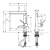 Hansgrohe Finoris Смеситель для раковины, 1 отв., с вытяжным душем 2jet, с донным клапаном Push-Open, цвет: белый матовый фото в интернет-магазине САНТЕХСИТИ