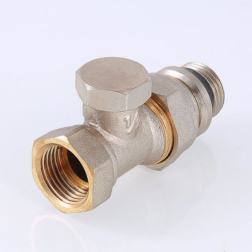 Радиаторный кран VALTEC 1/2" нижний прямой с упл. фото в интернет-магазине САНТЕХСИТИ