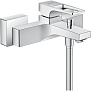 Hansgrohe Metropol Смеситель для ванны,однорычажный, настенный, цвет: хром фото в интернет-магазине САНТЕХСИТИ