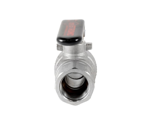 Кран шаровый PROFACTOR STRONG 1/2" вн.-нар. стальная рукоятка фото в интернет-магазине САНТЕХСИТИ