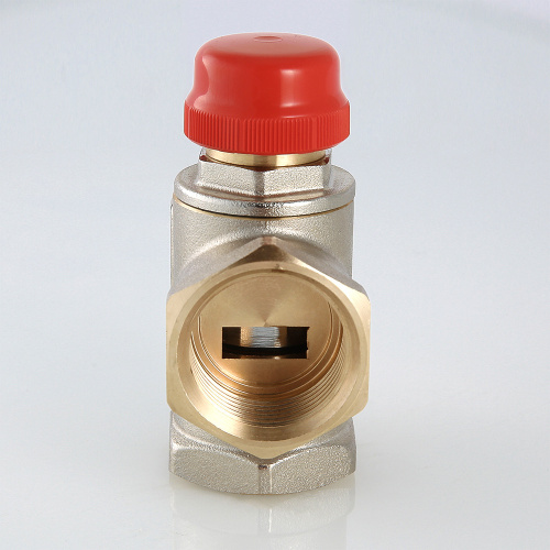 Термостатический смесительный клапан VALTEC MR01 1" (кол.красный) фото в интернет-магазине САНТЕХСИТИ