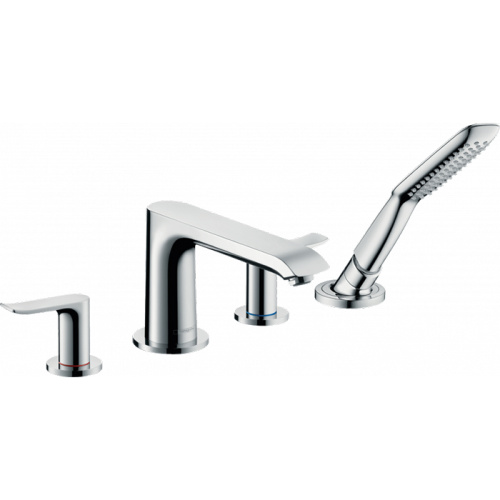 Hansgrohe Metris Смеситель на борт ванны,на 4 отв., цвет: хром фото в интернет-магазине САНТЕХСИТИ