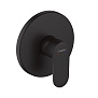 Hansgrohe Vernis Blend Смеситель для душа, встраиваемый, внешняя часть, цвет: матовый черный фото в интернет-магазине САНТЕХСИТИ