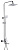 Душевая система "Подсолнух" 3-х функциональная, поворотный излив VIEIR V113562 фото в интернет-магазине САНТЕХСИТИ