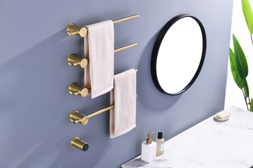 Полотенцесушитель электрический, встроенный Timo Saona 040/17SM золото матовое фото в интернет-магазине САНТЕХСИТИ