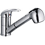 Смеситель для кухни с выдвижной лейкой Ledeme H02-B L6002-B фото в интернет-магазине САНТЕХСИТИ