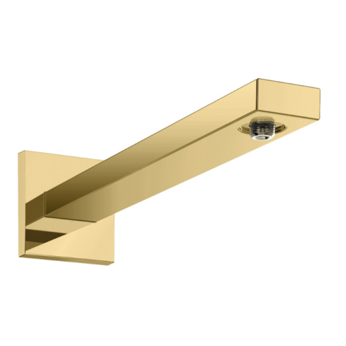 Hansgrohe Square Держатель верхнего душа 38.9см., настенный, цвет: полированное золото фото в интернет-магазине САНТЕХСИТИ