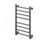 Полотенцесушитель НИКА с греющим кабелем STEP-1 80/40 U (RAL9005 mat) фото в интернет-магазине САНТЕХСИТИ