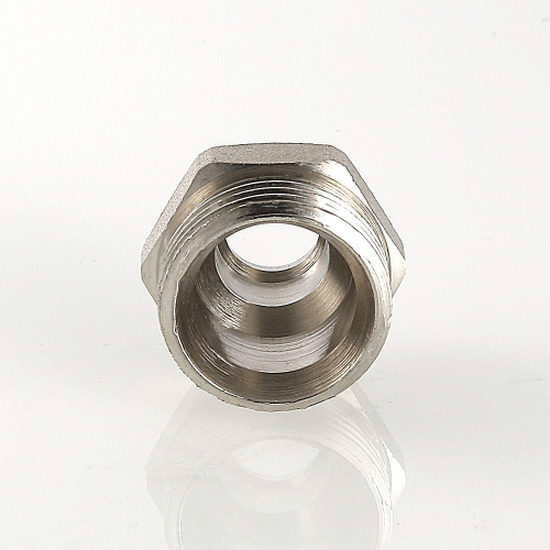 Резьбовой фитинг VALTEC Ниппель переходной 1/2"х3/4ЕК нар.-нар. фото в интернет-магазине САНТЕХСИТИ