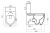 Унитаз-компакт безободковый BelBagno MARINO BB105CPR + BB105T+BB105SC фото в интернет-магазине САНТЕХСИТИ