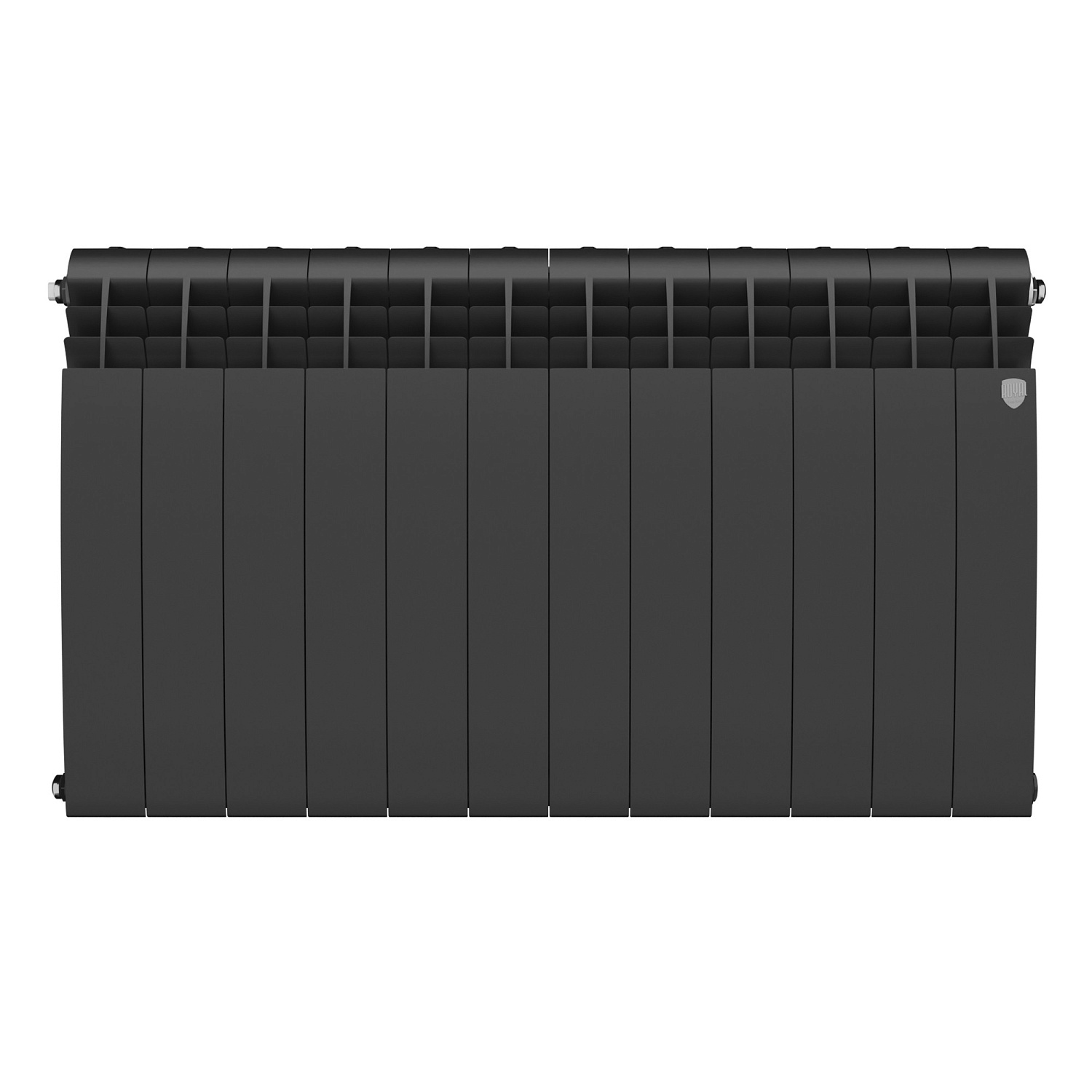 Радиатор биметаллический Royal Thermo BiLiner 500 Noir Sable - 12 секций фото в интернет-магазине САНТЕХСИТИ