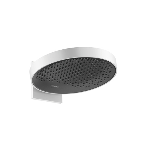 Hansgrohe Rainfinity Верхний душ, d=360мм, 1 jet, с настенным держателем, цвет: белый матовый фото в интернет-магазине САНТЕХСИТИ