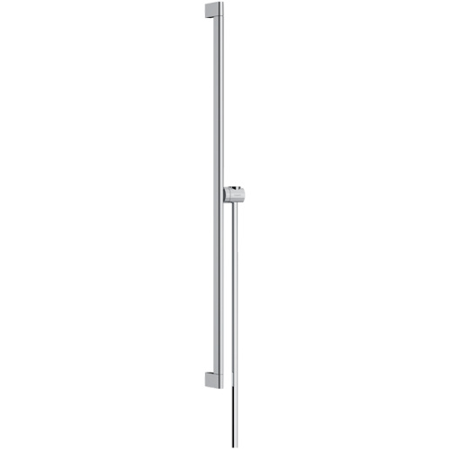 Hansgrohe Unica Душевая штанга S Puro 90 см со слайдером и шлангом Isiflex 160см, цвет: хром фото в интернет-магазине САНТЕХСИТИ