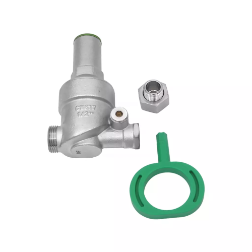 Редуктор давления VIEIR VP55 мембранный 1/2"х1/2"(3/4") с выходом под манометр вн/нар р. фото в интернет-магазине САНТЕХСИТИ