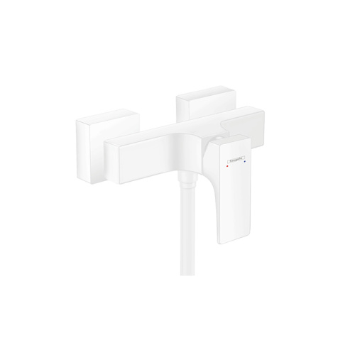 Hansgrohe Metropol Смеситель для душа, настенный, цвет: белый матовый фото в интернет-магазине САНТЕХСИТИ
